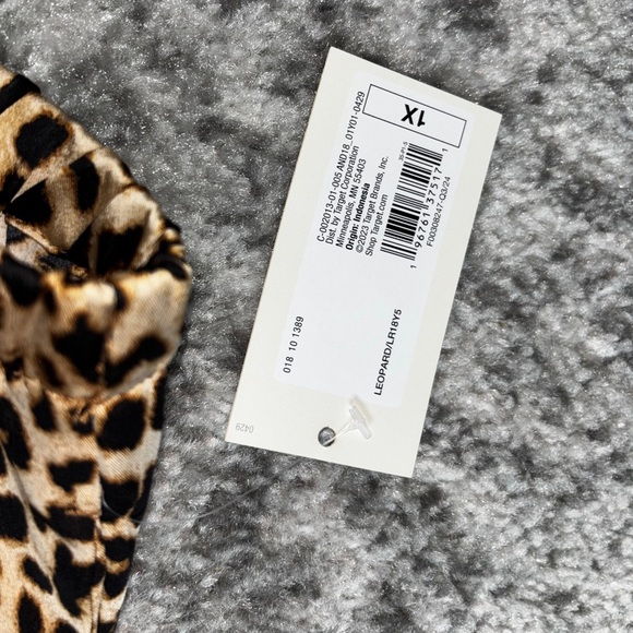 NWT A New Day Leopard Print Pajama Pants Size 1X - Picture 3 of 7